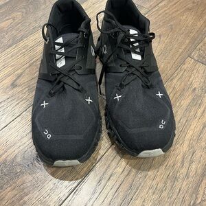On Running Black and White Sneakers